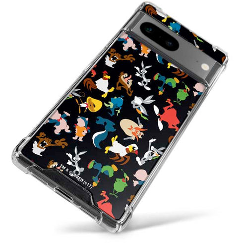 Looney Tunes Identity Pattern Google Pixel 8 Clear Case
